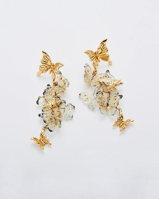 Butterfly Statement Earrings