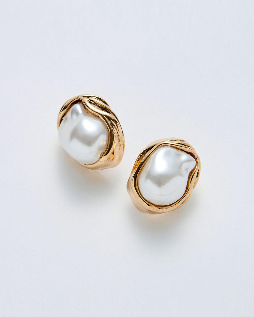 Savage Baroque Stud Earrings