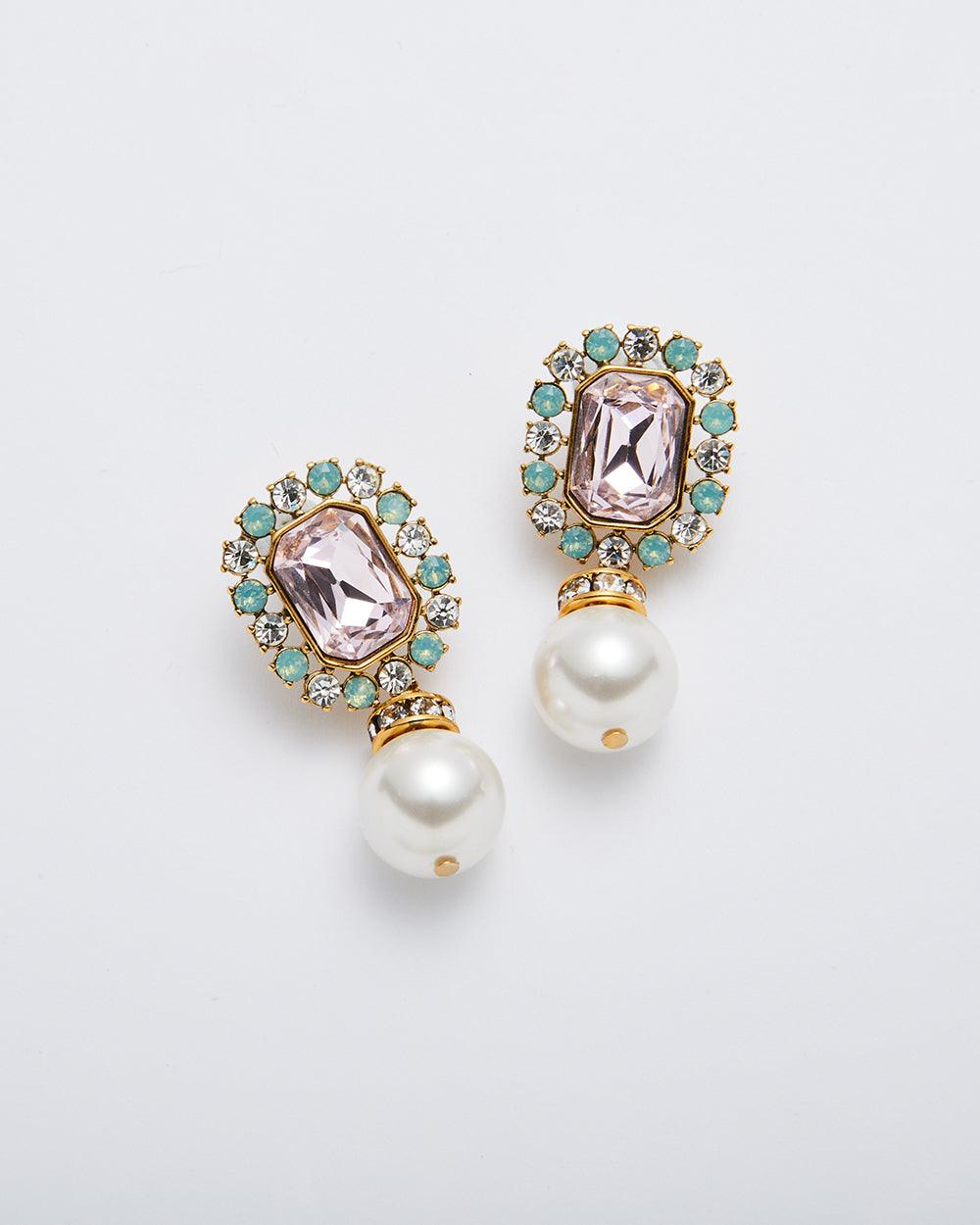 Jolly Pearl Earrings Pastel