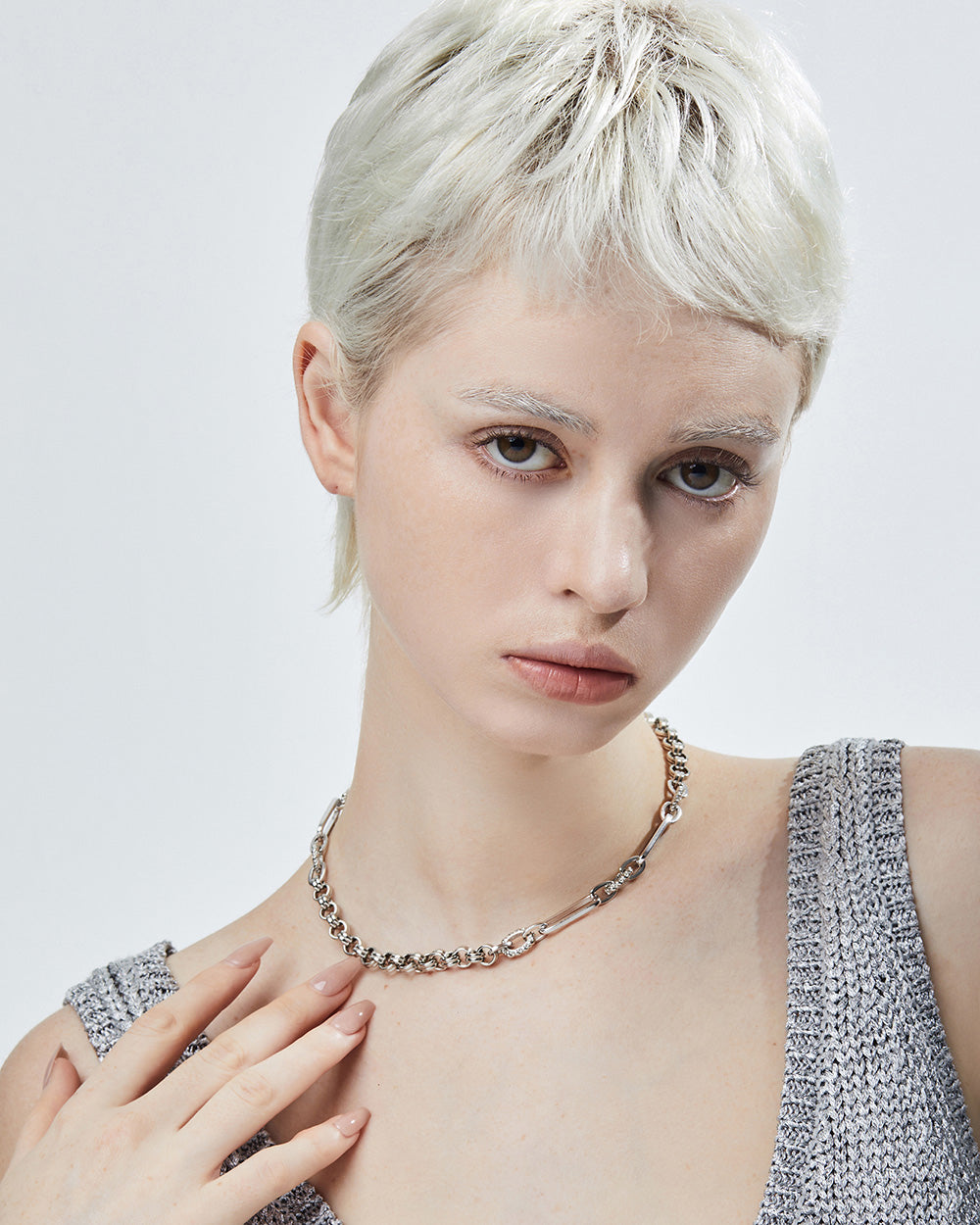 Element Necklace Silver