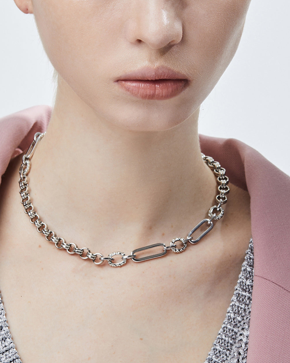 Element Necklace Silver