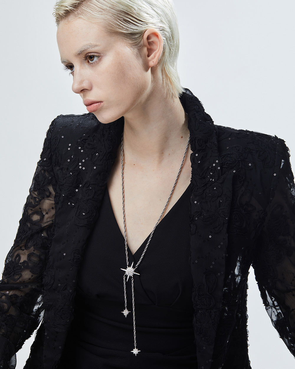 Starry Long Necklace
