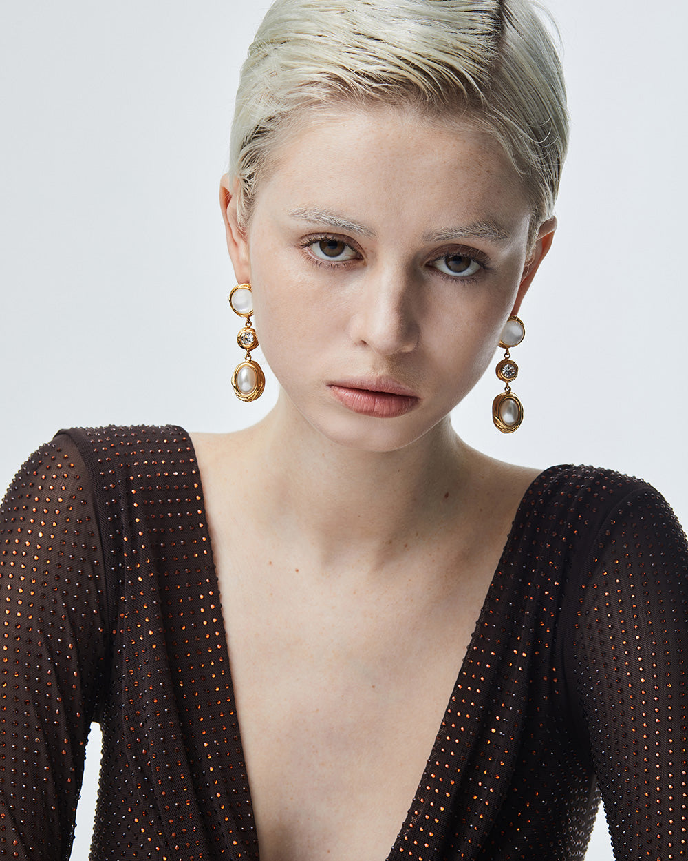 Savage Statement Earrings Gold