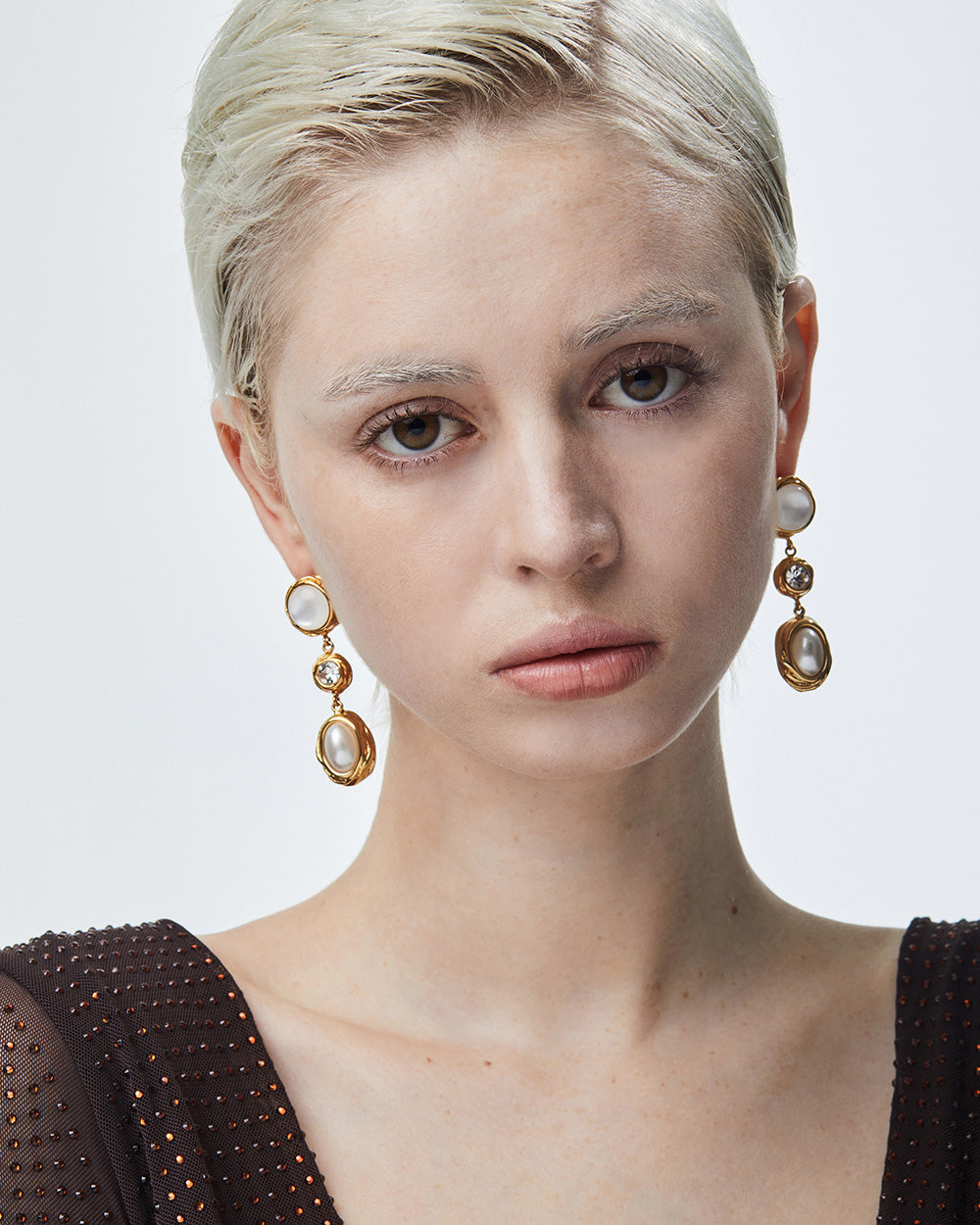 Savage Statement Earrings Gold