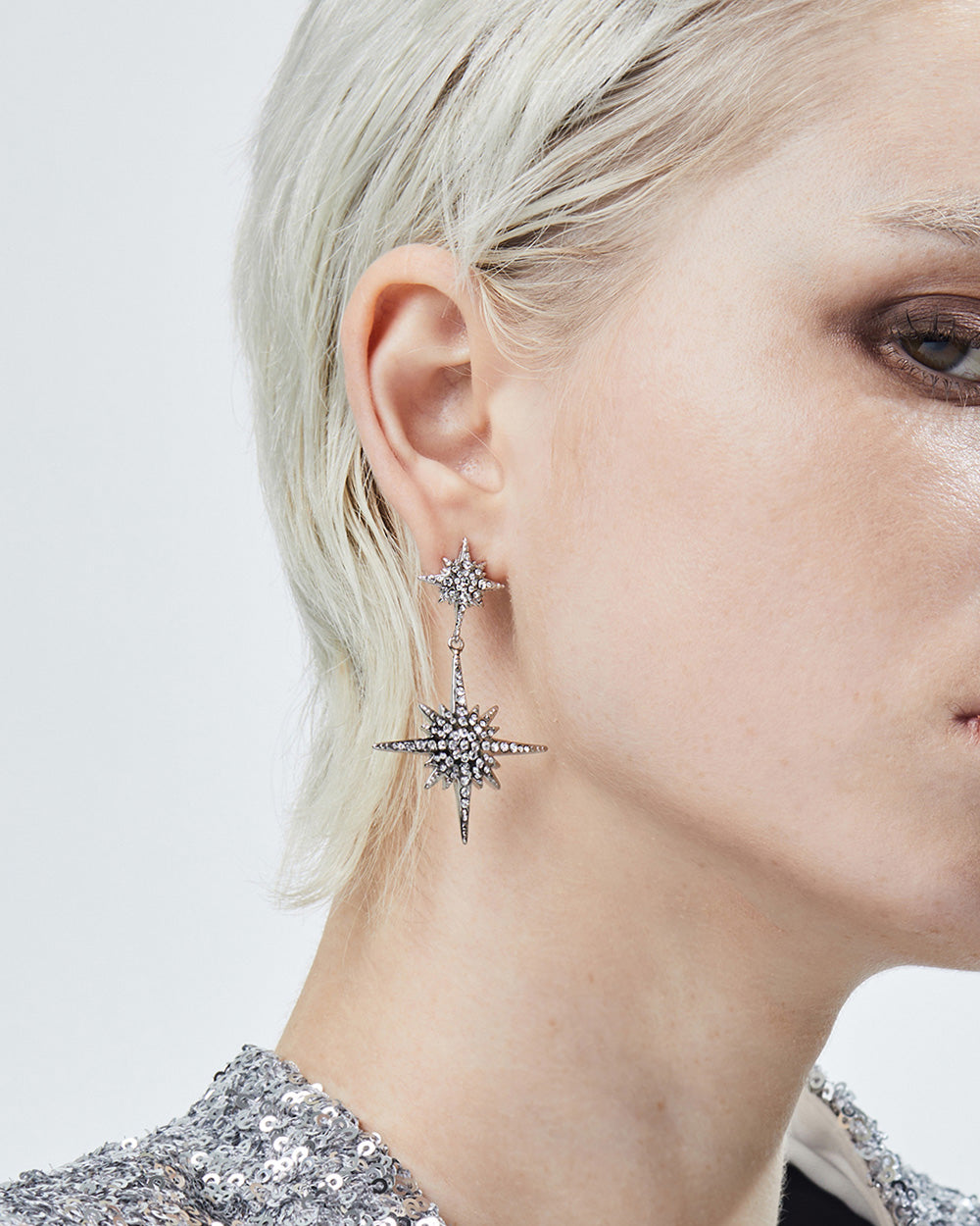 Starry Drop Earrings