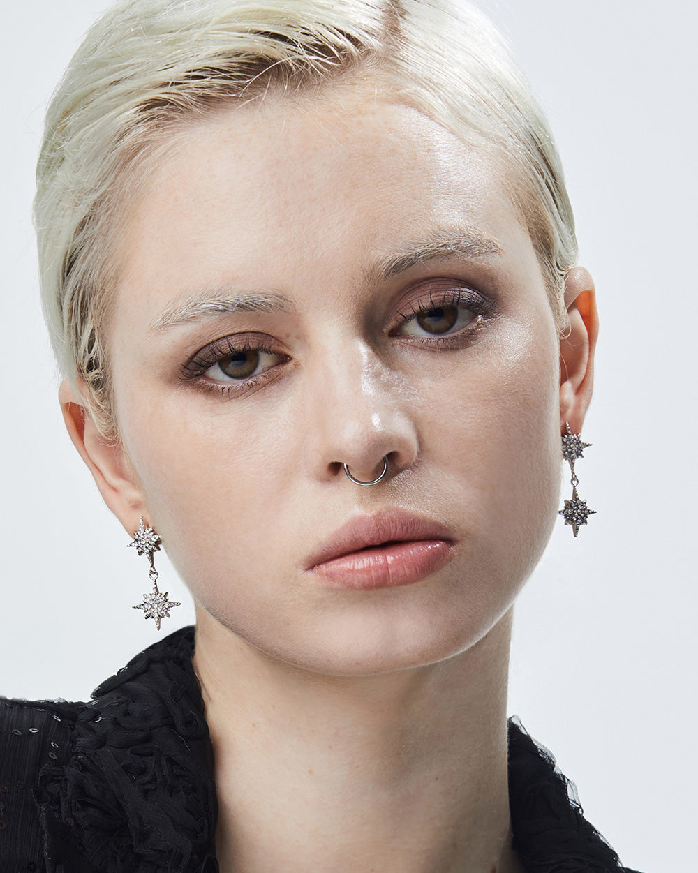 Starry Drop Mini Earrings