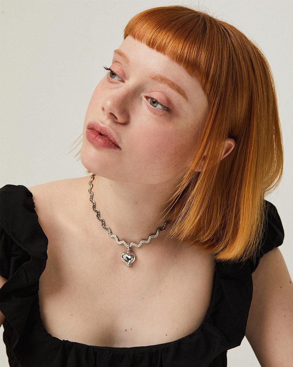 Savage Heart Pendant Necklace