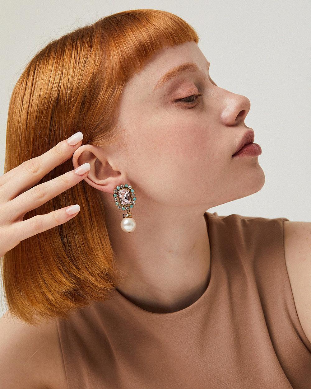 Jolly Pearl Earrings Pastel