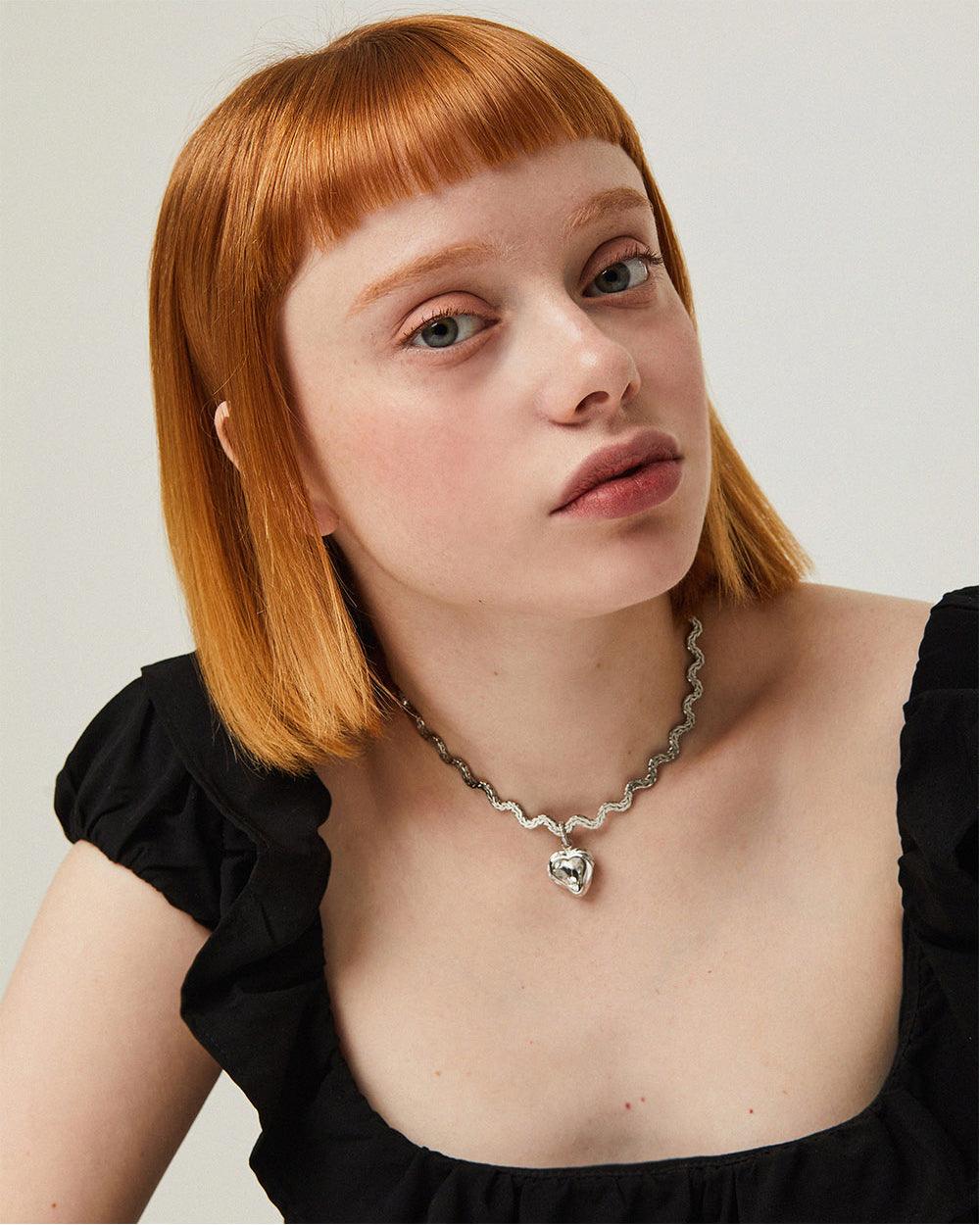 Savage Heart Pendant Necklace