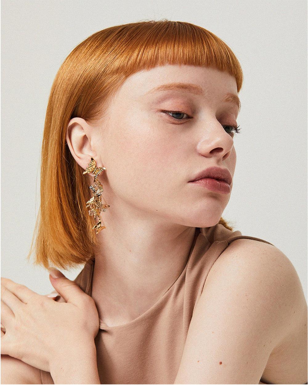 Butterfly Statement Earrings