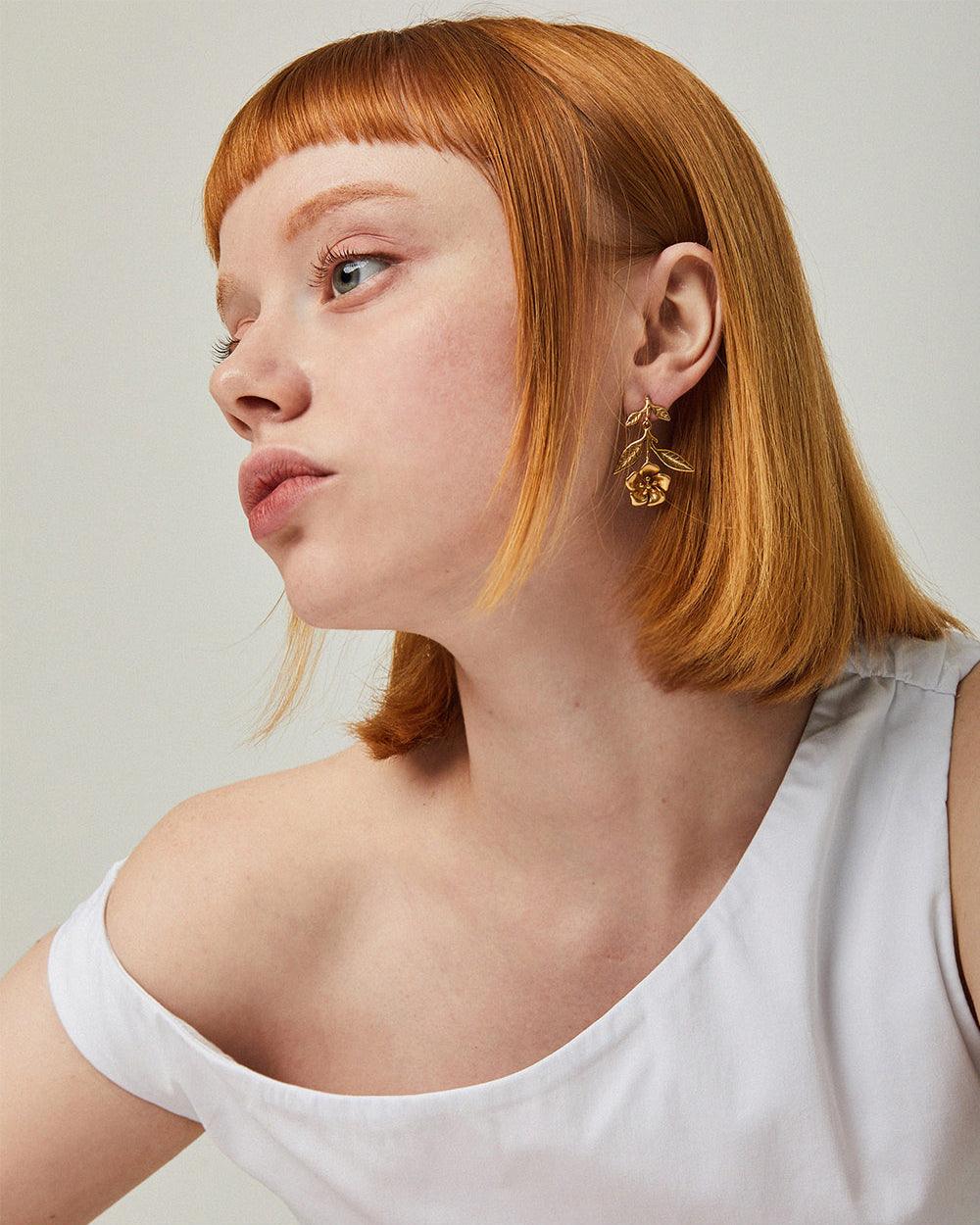 Garden Drop Earrings