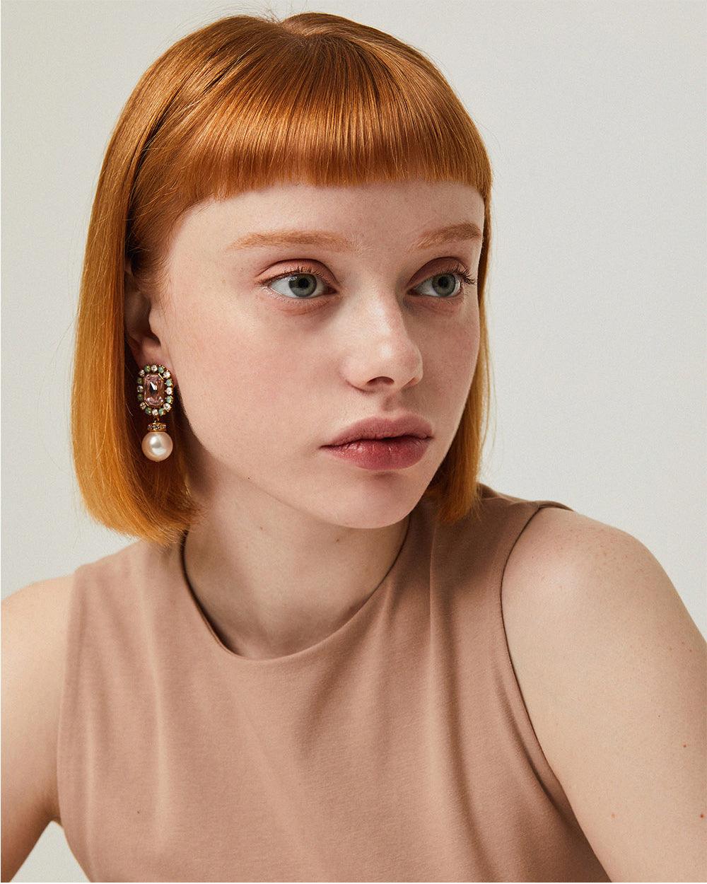 Jolly Pearl Earrings Pastel