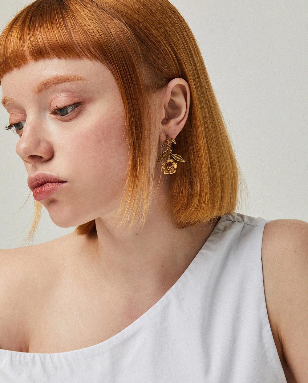 Garden Drop Earrings