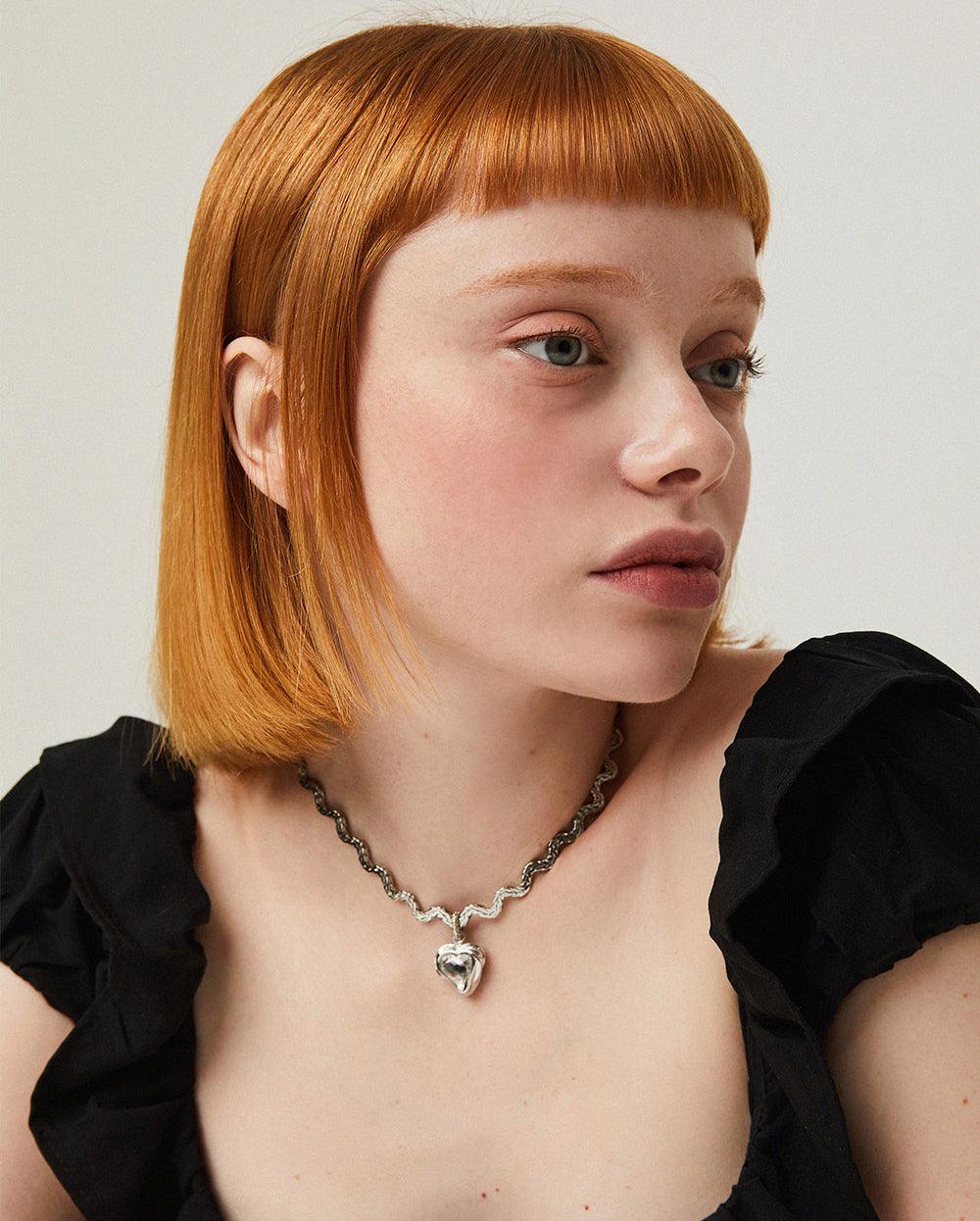 Savage Heart Pendant Necklace