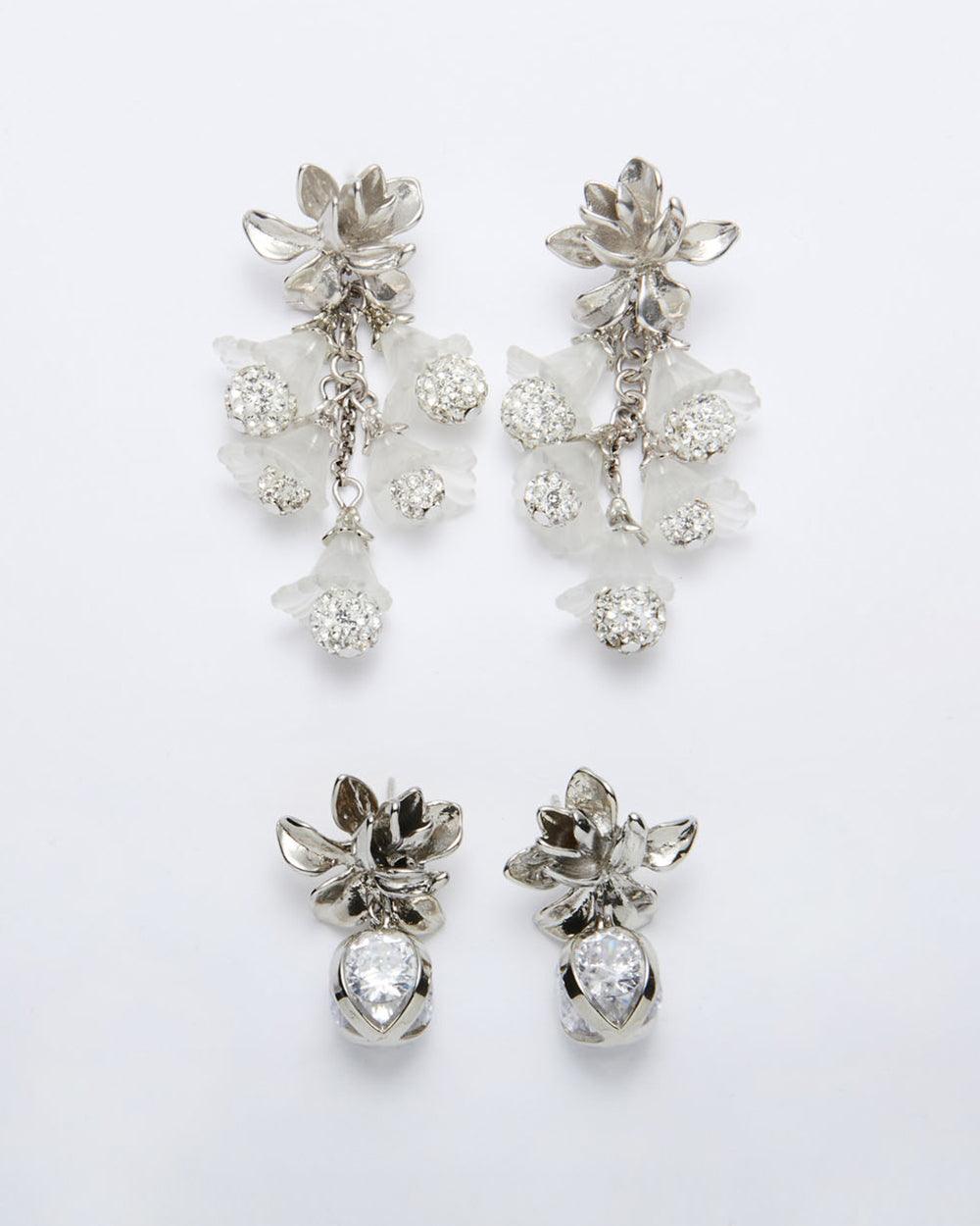 Waterlily Drop Earrings