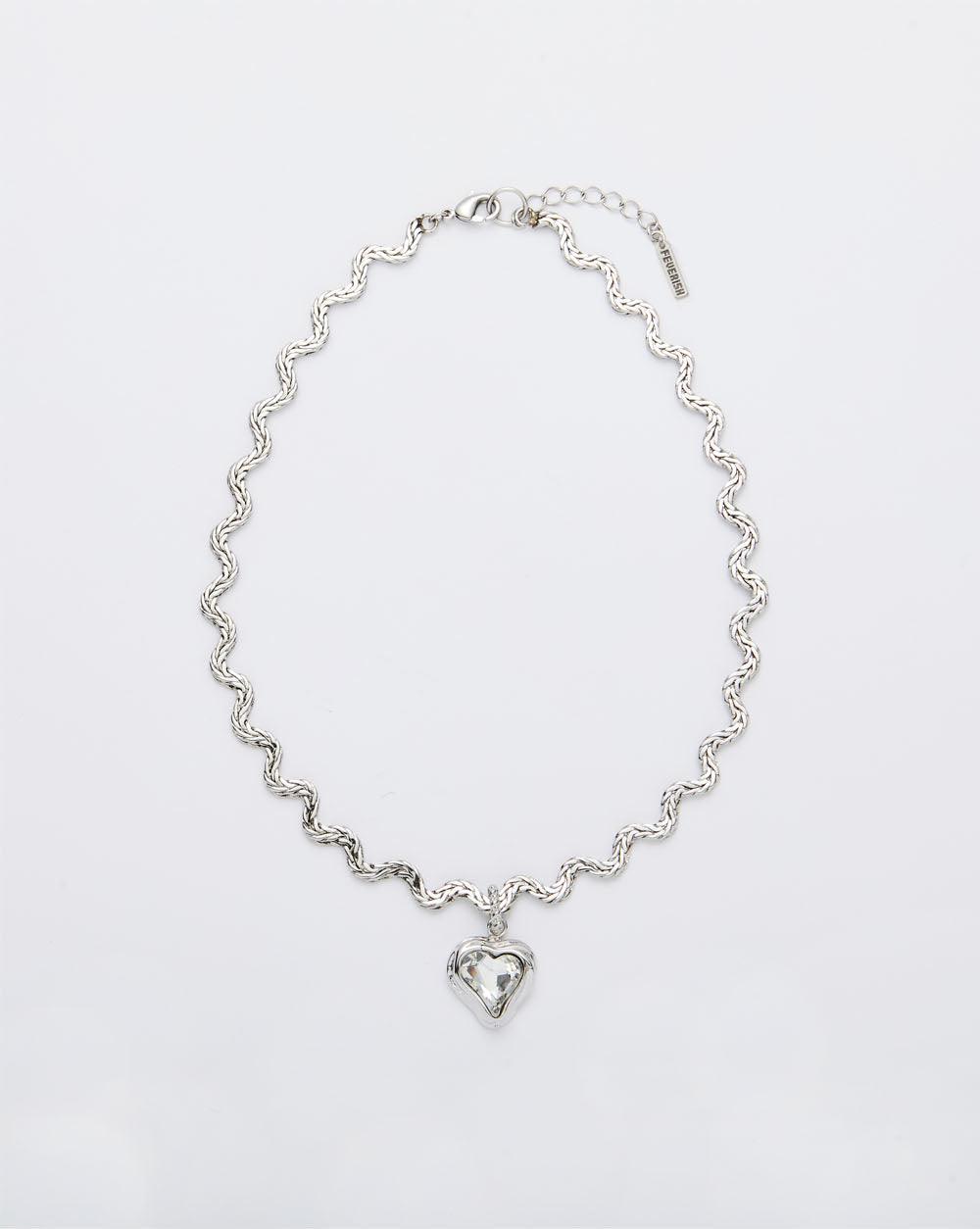 Savage Heart Pendant Necklace