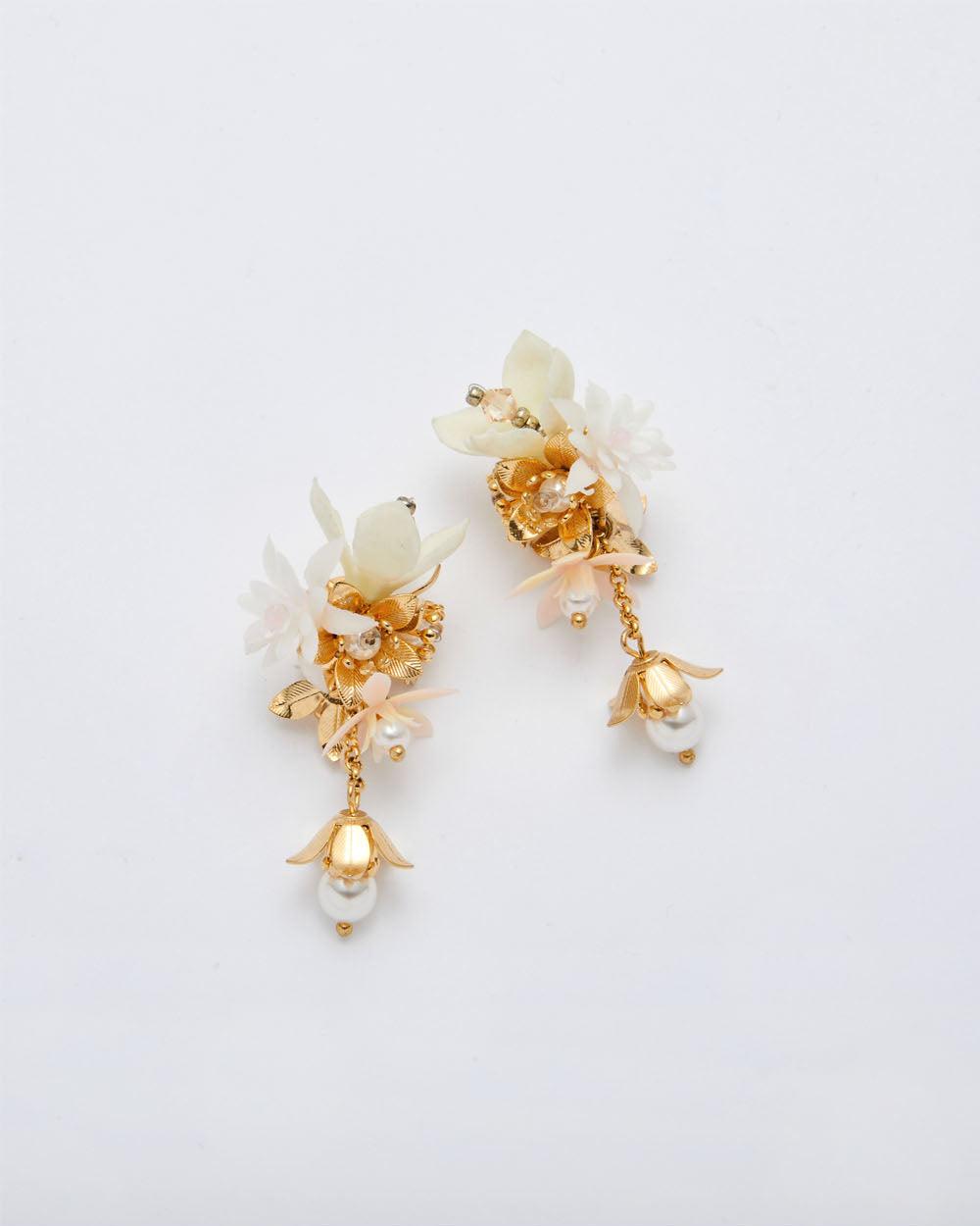 Floret Mini Earrings Gold