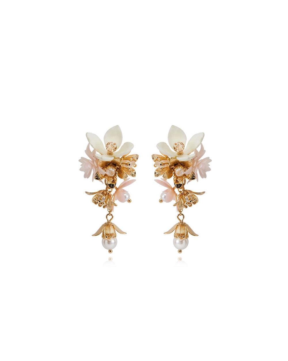 Floret Mini Earrings Gold