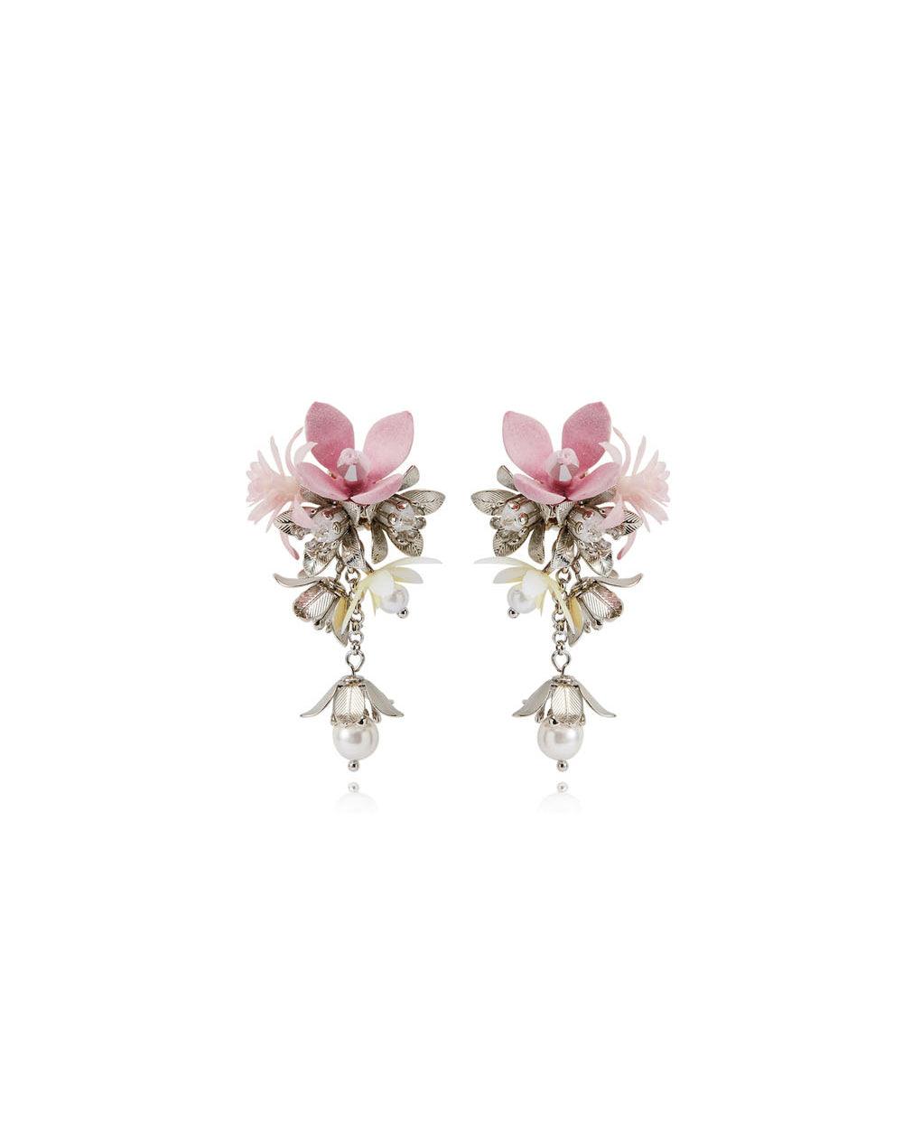 Floret Mini Earrings Silver