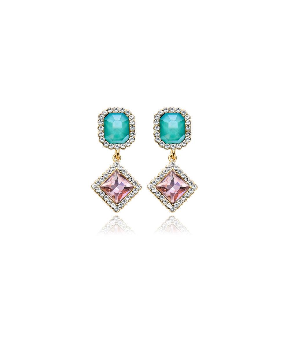 Candyland Drop Earrings Mint