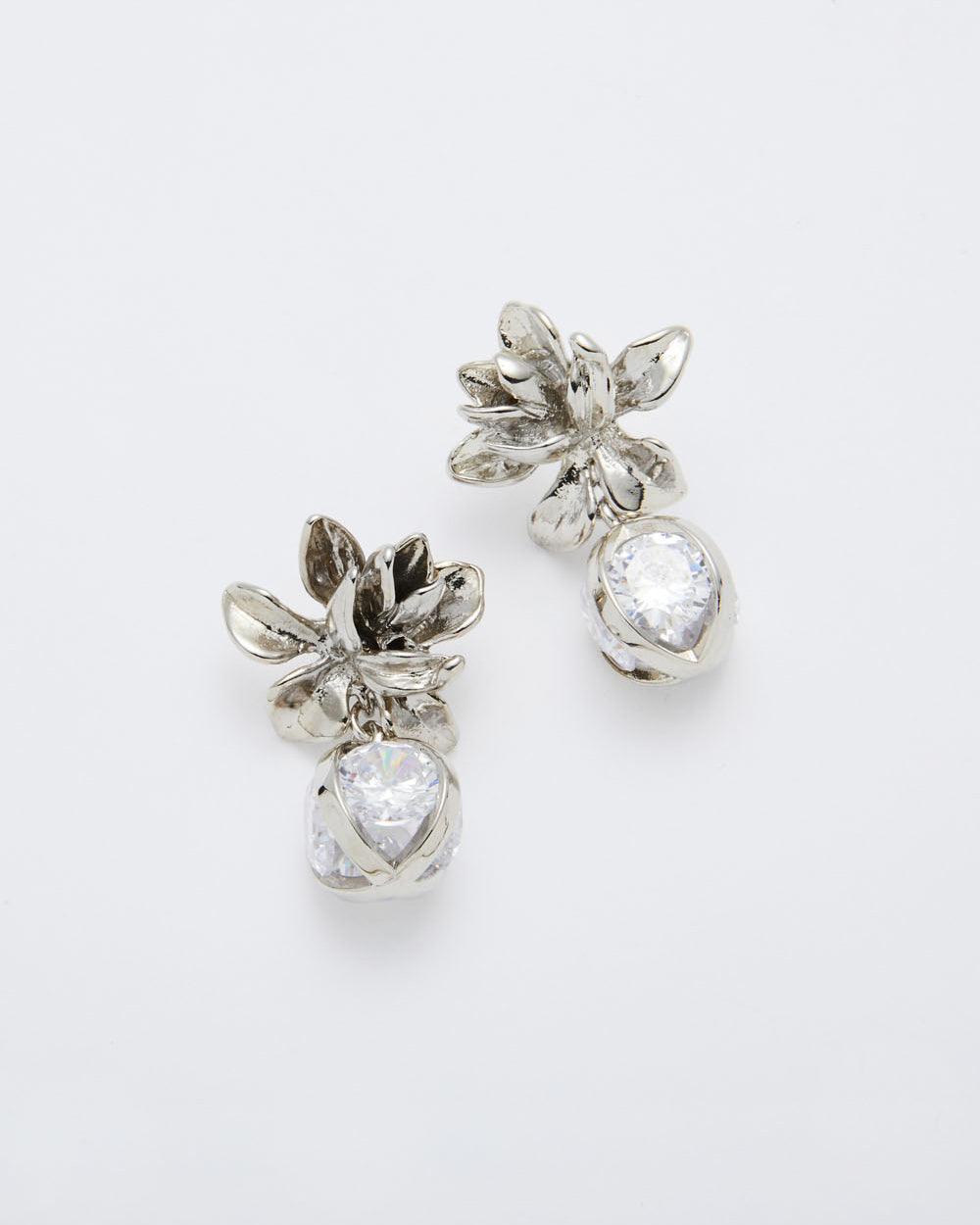 Waterlily Drop Earrings