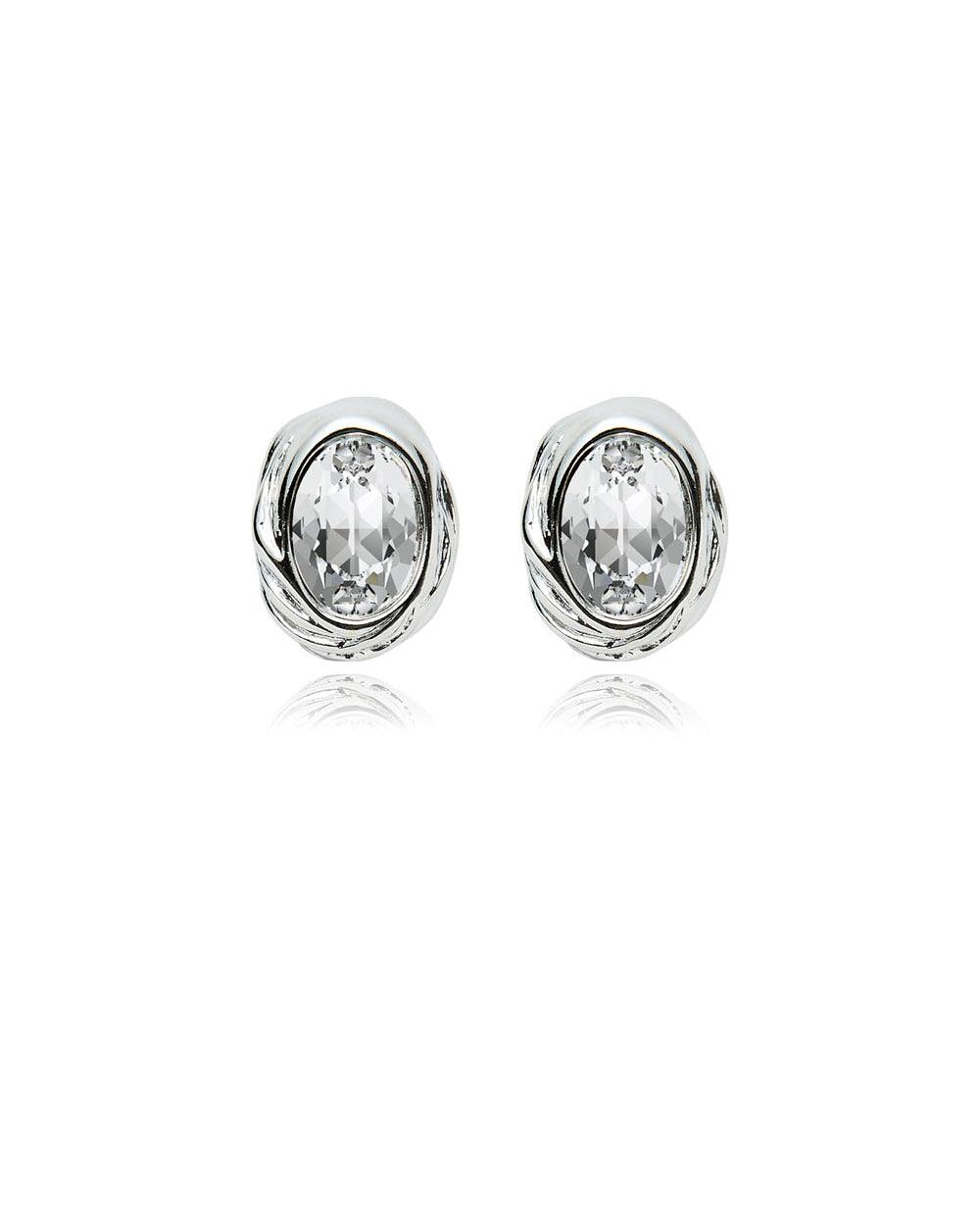 Savage Oval Stud Earrings