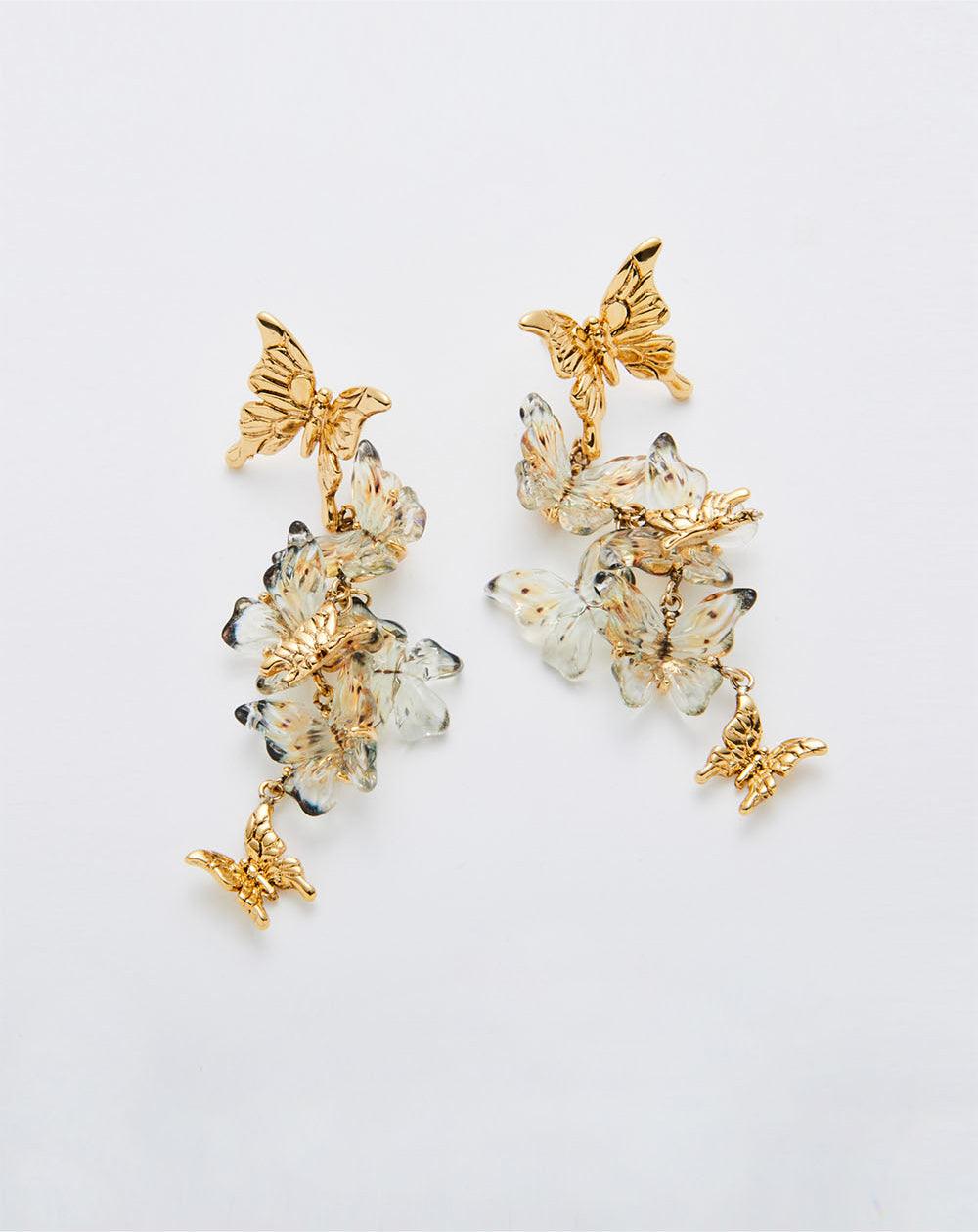 Butterfly Statement Earrings