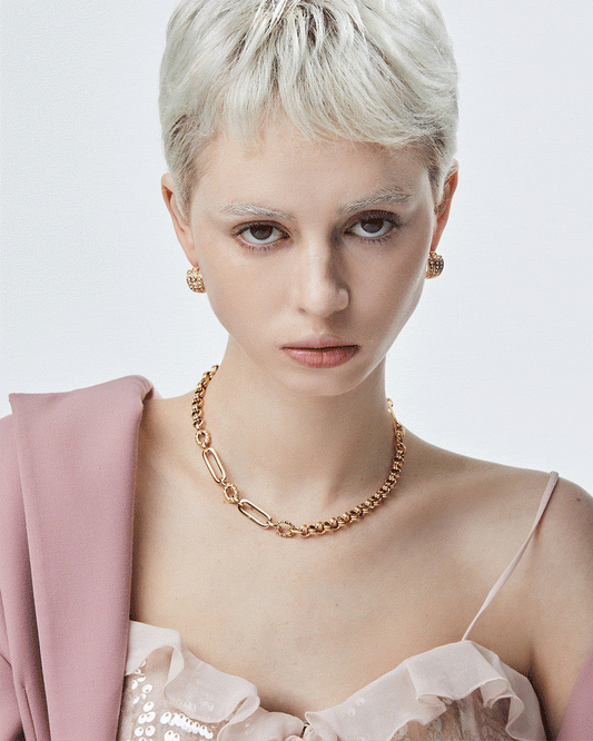 Element Necklace Gold