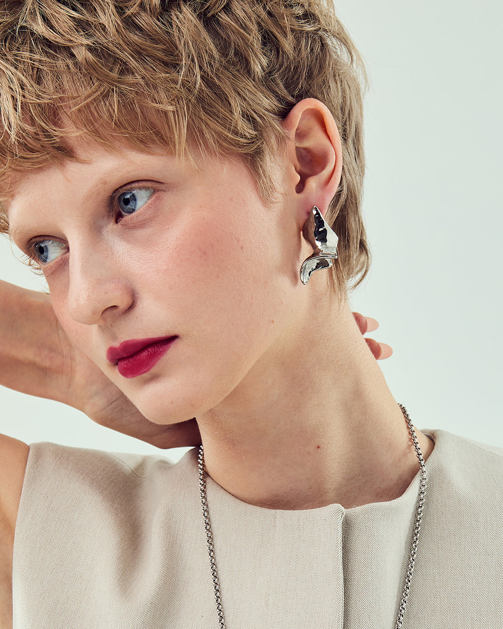 Fluid Stud Earrings