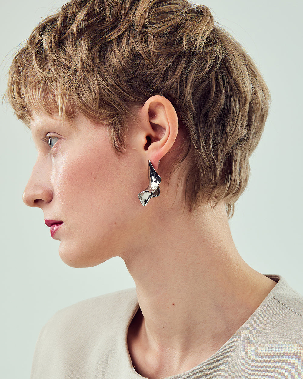 Fluid Stud Earrings
