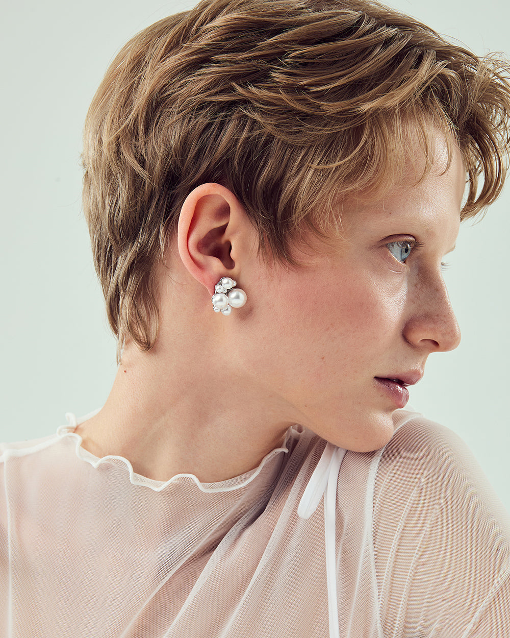 Pearl Edit Stud Earrings