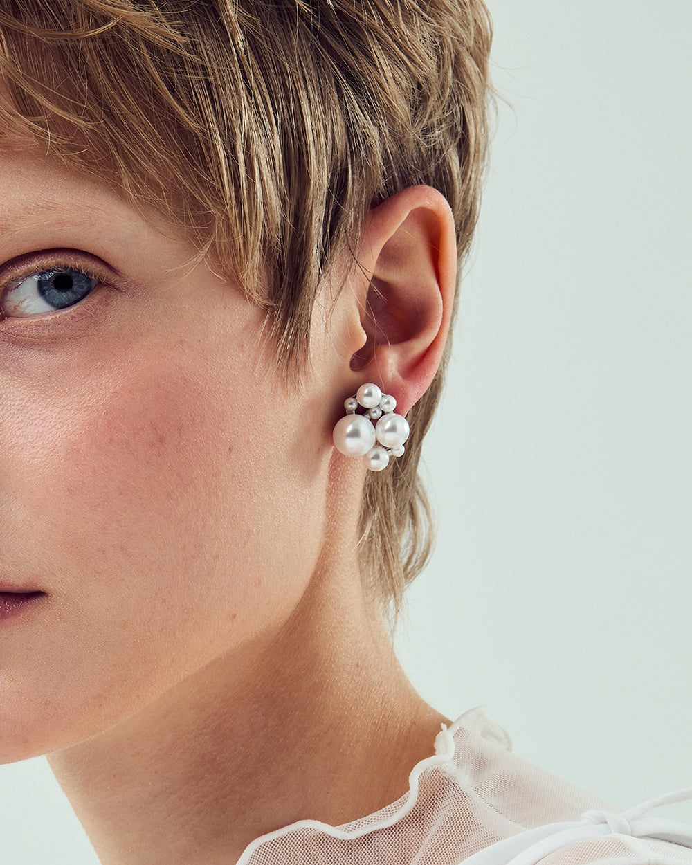 Pearl Edit Stud Earrings