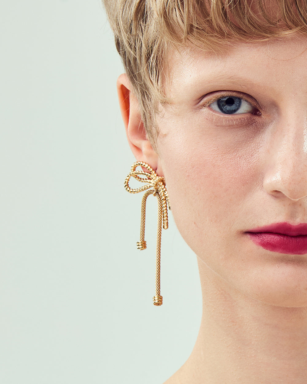 Tied Motion Earrings