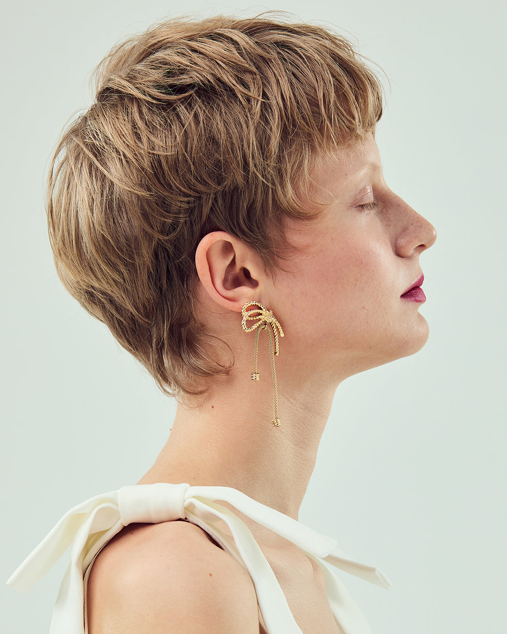 Tied Motion Earrings