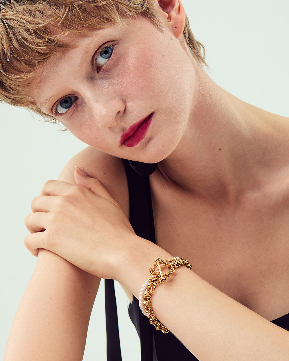 Wild Rose Bracelet Gold