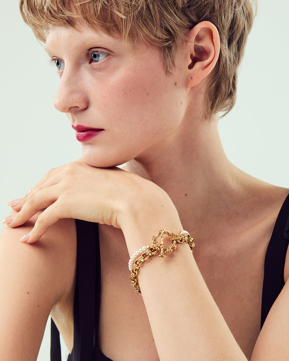 Wild Rose Bracelet Gold