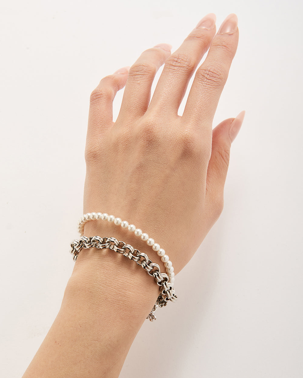 Wild Rose Bracelet Silver