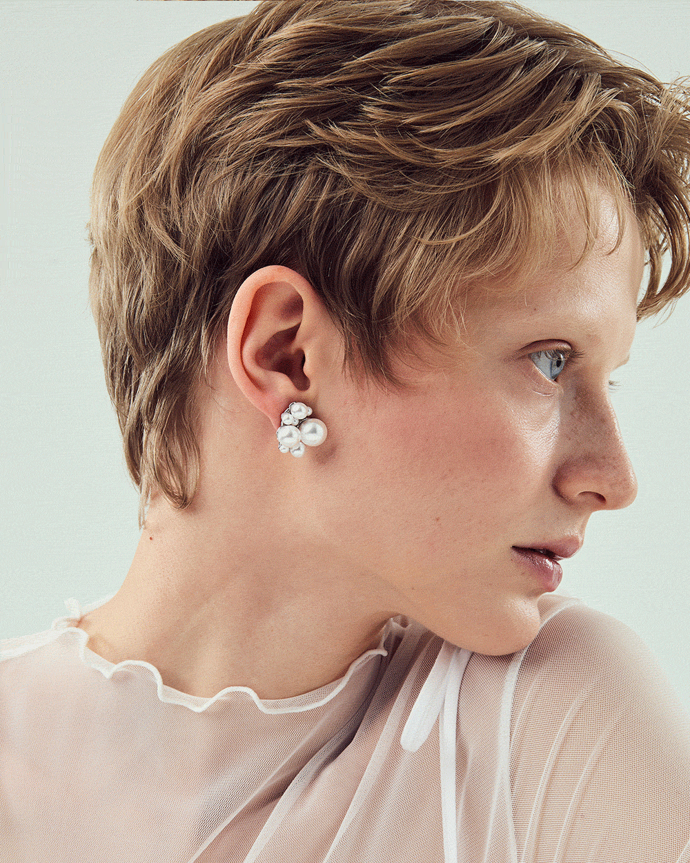 Pearl Edit Stud Earrings