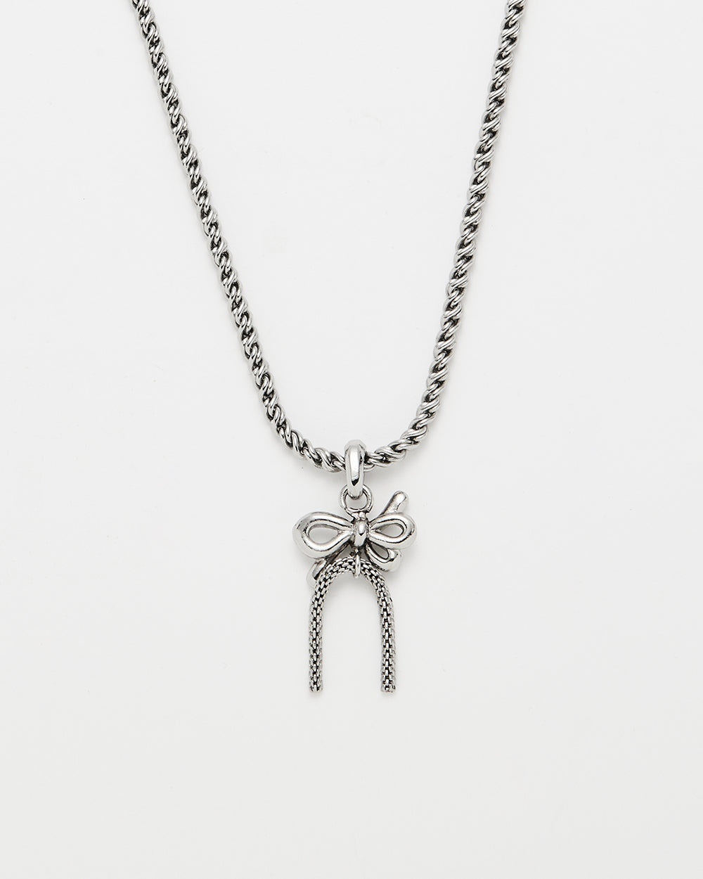 Tied Motion Choker Necklace