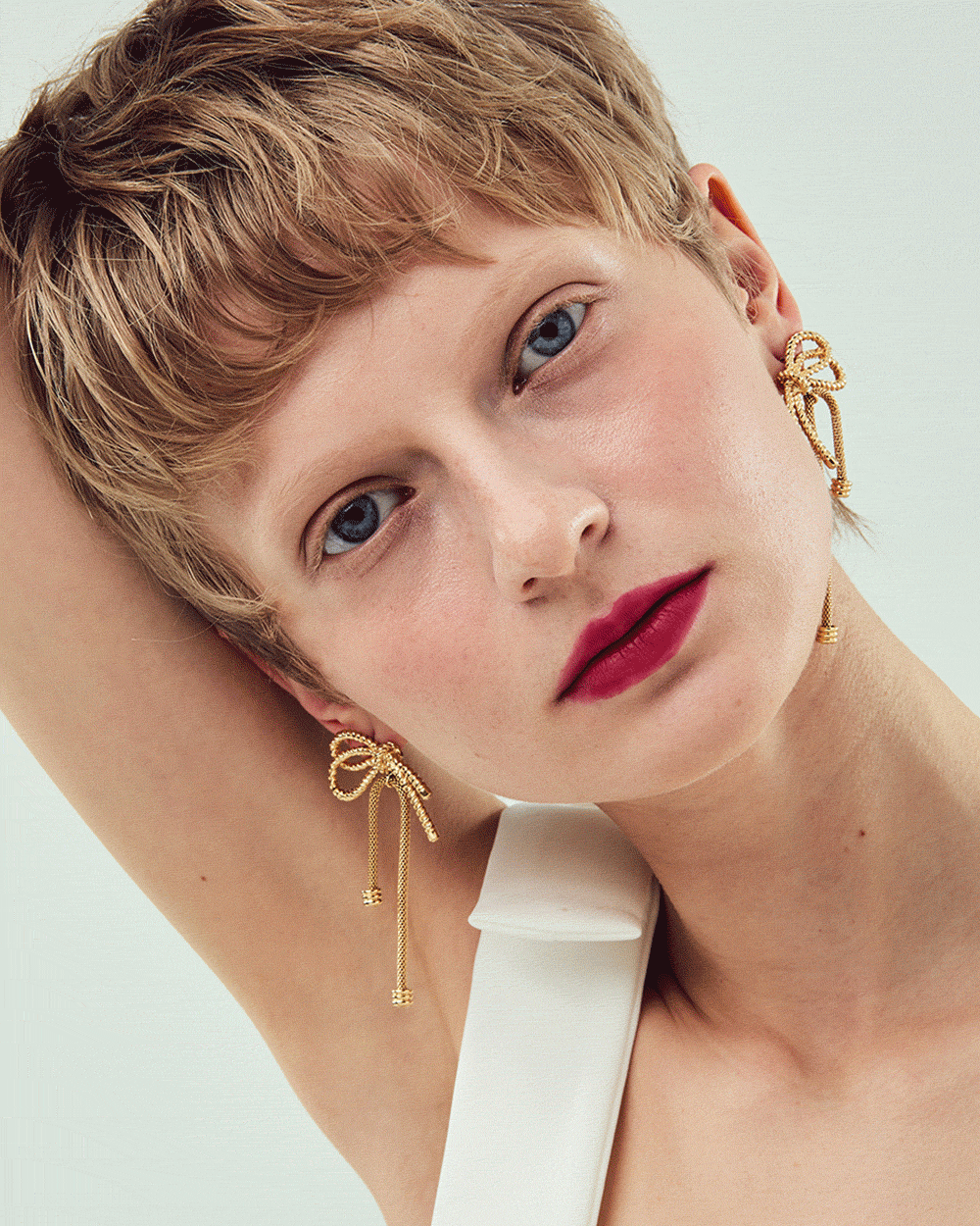 Tied Motion Earrings