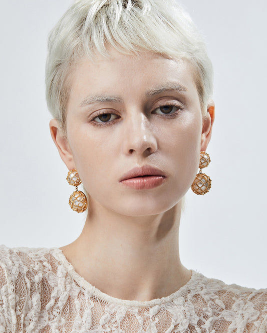 Chamber Drop Earrings