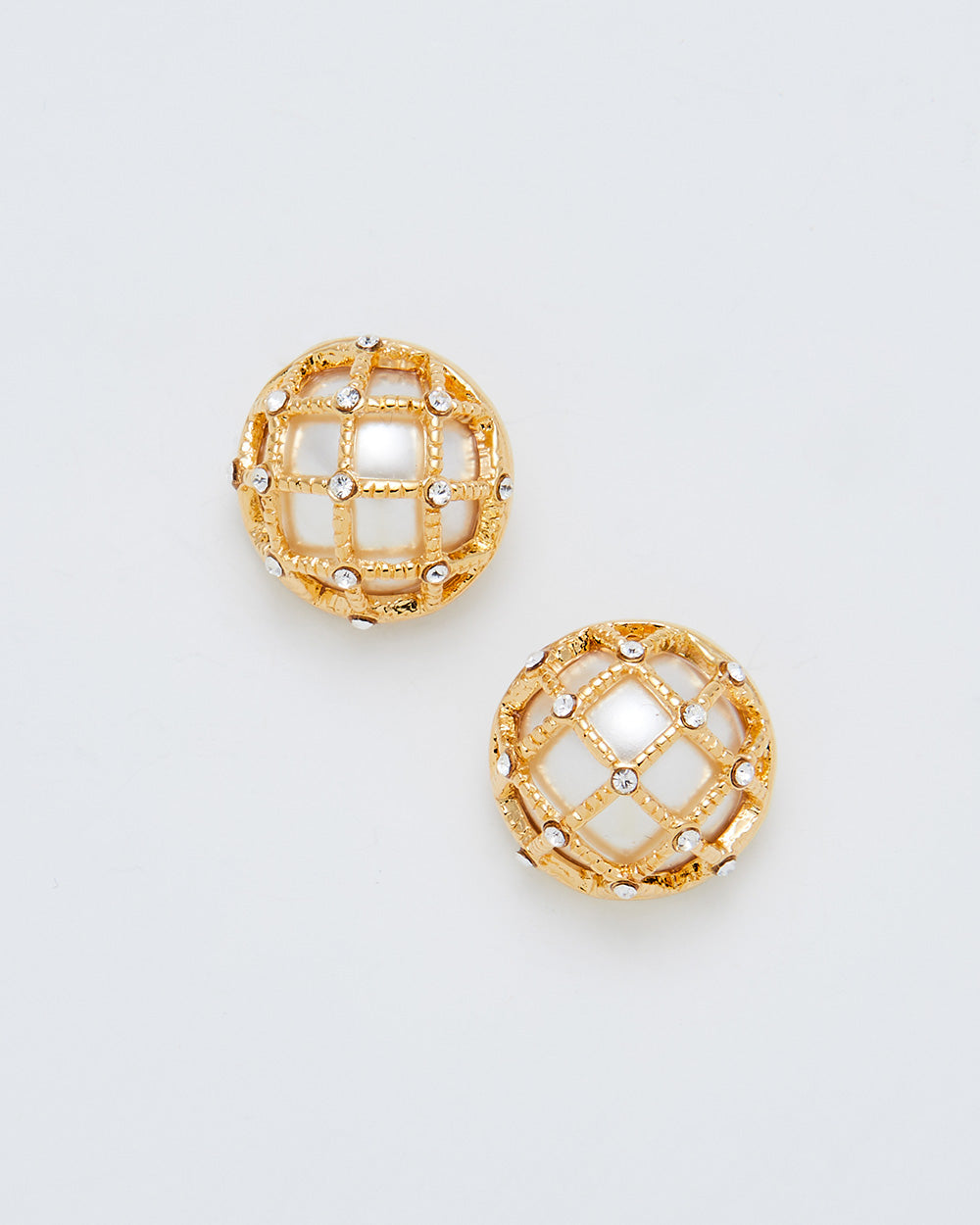 Chamber Gold Earrings - 2 Sizes