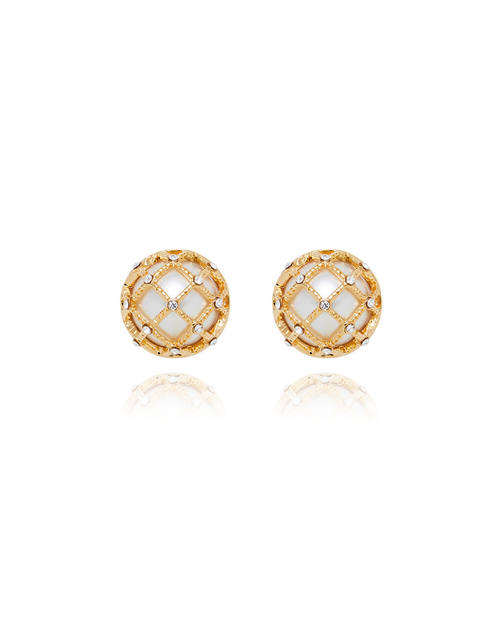 Chamber Gold Earrings - 2 Sizes