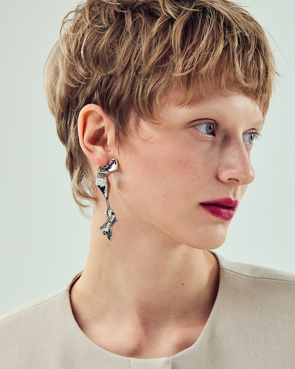 Fluid Statement Earrings