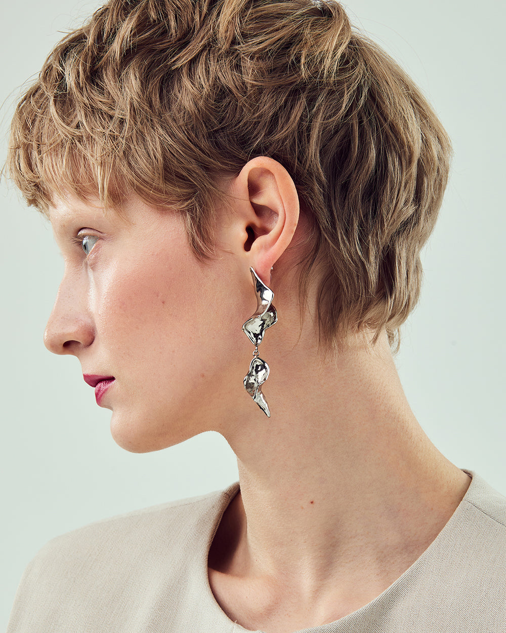 Fluid Statement Earrings