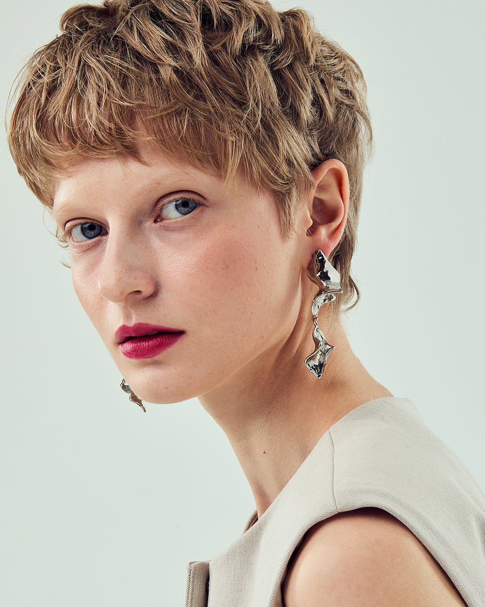 Fluid Statement Earrings