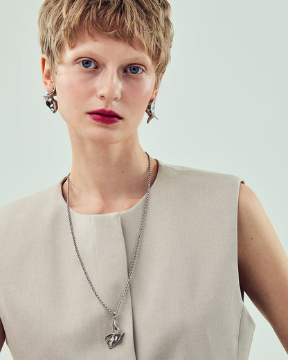 Fluid Pendant Necklace