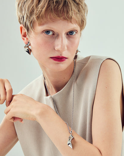 Fluid Pendant Necklace