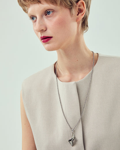Fluid Pendant Necklace