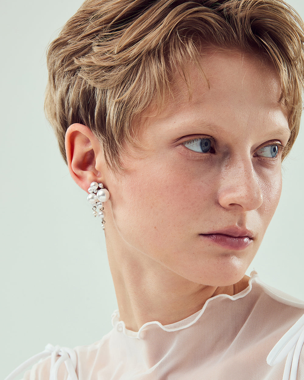 Pearl Edit Drop Earrings